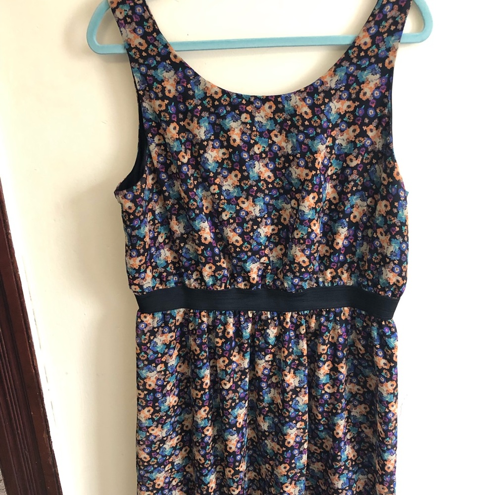 XXL Floral Dress- cute back!